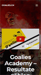 Mobile Screenshot of goalies.ch